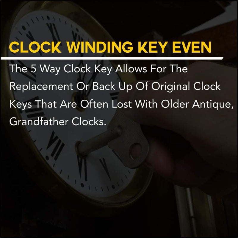 Brass Blessing Clock Winding Key - 5024 - Image 1